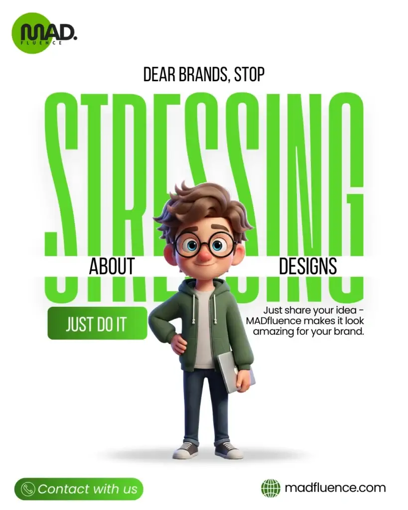 MADfluence affordable graphic design service